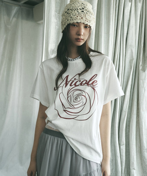 NICOLE ROSE SLEEVE TOP #徐睿知同款! - 11 COLORS BURGUNDY