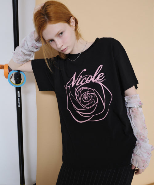 NICOLE ROSE SLEEVE TOP #徐睿知同款! - 11 COLORS PINK