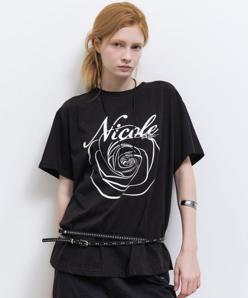 NICOLE ROSE SLEEVE TOP #徐睿知同款! - 11 COLORS WHITE