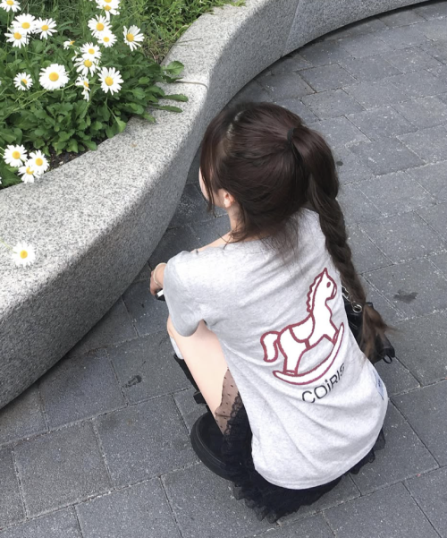 GRAPHIC SHORT SLEEVE TEE - 4 COLORS BLACK