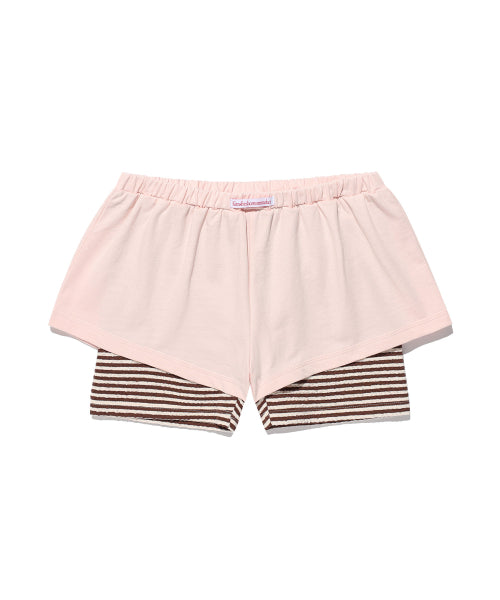 KIMS LAYERED SHORTS - 2 COLORS PINK