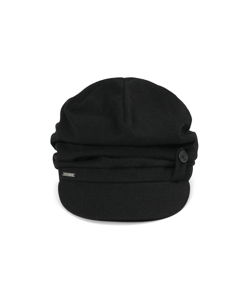 TOKYO SHIRRING TURBAN CAP #REI同款! - 2 COLORS BLACK