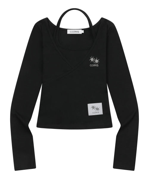 LONG SLEEVE TEE - 2 COLORS BLACK