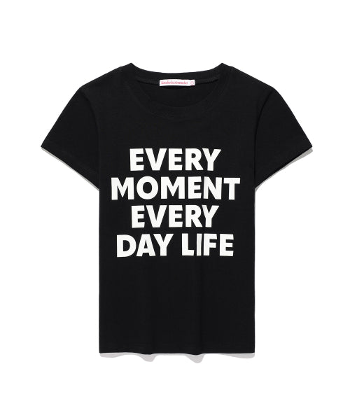DAY LIFE LOGO T-SHIRT - 2 COLORS BLACK