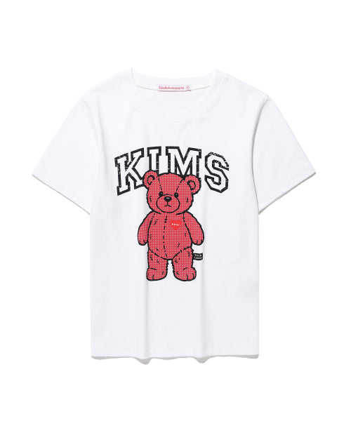 GOOFY LITTLE BEAR T-SHIRT - 6 COLORS RED