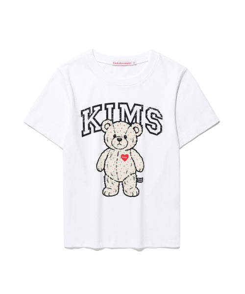 GOOFY LITTLE BEAR T-SHIRT - 6 COLORS BEIGE