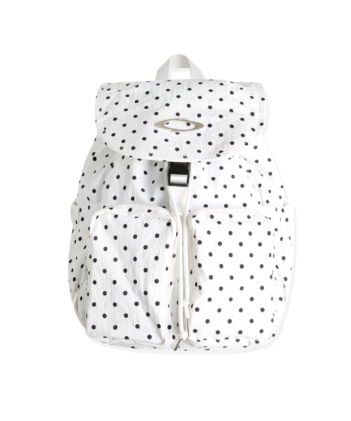MINIMAL DOT BACKPACK - 3 COLORS IVORY