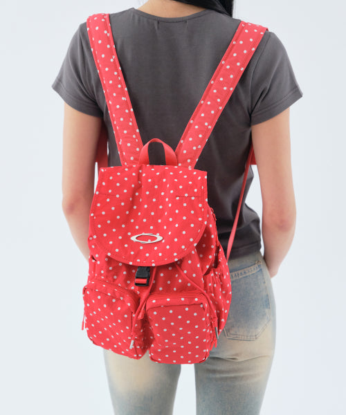 MINIMAL DOT BACKPACK - 3 COLORS RED