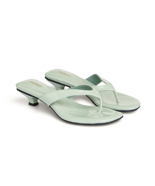 ENAMEL FLIP FLOP - 7 COLORS MINT