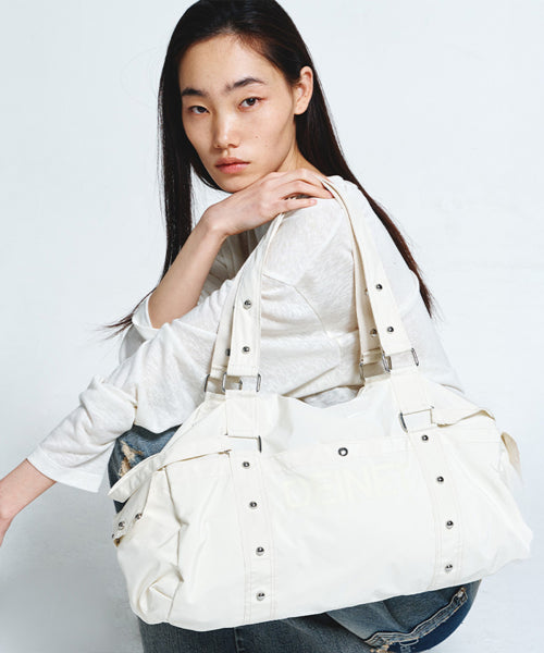 LOGO DUFFLE BAG - 2 COLORS YELLOW