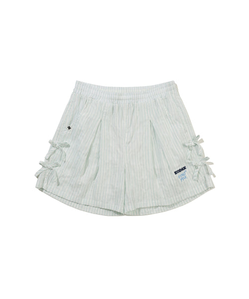 LINEN-LIKE SHORTS - 2 COLORS IVORY