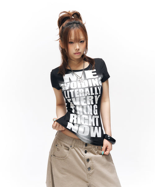 AVOIDING EVERYTHING T-SHIRT - 2 COLORS BLACK
