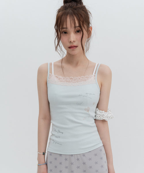 FLOWER LACE SLEEVELESS AS SHOWN