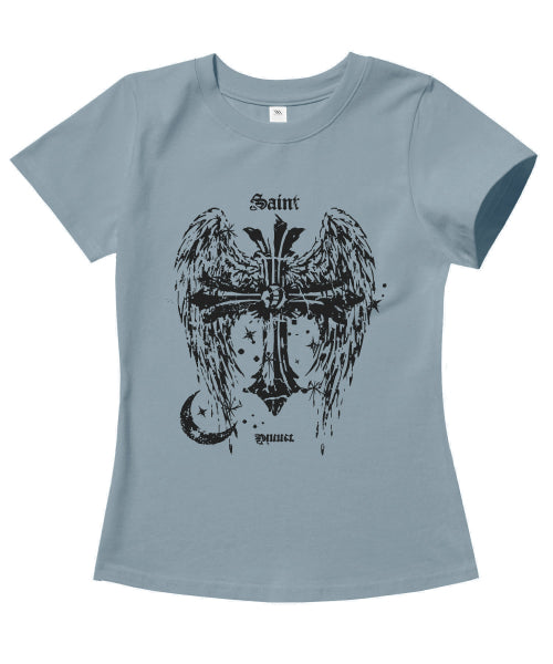 SAINT SLIM FIT TEE - 5 COLORS WHITE