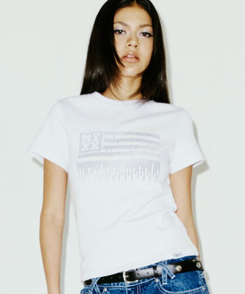 METAL NYX FLAG TEE BLACK - 2 COLORS
