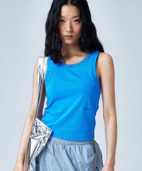 LAYERED SLEEVELESS - 4 COLORS BLUE