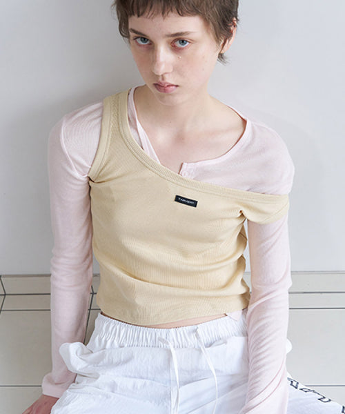 CORE SLEEVELESS - RED - 5 COLORS YELLOW
