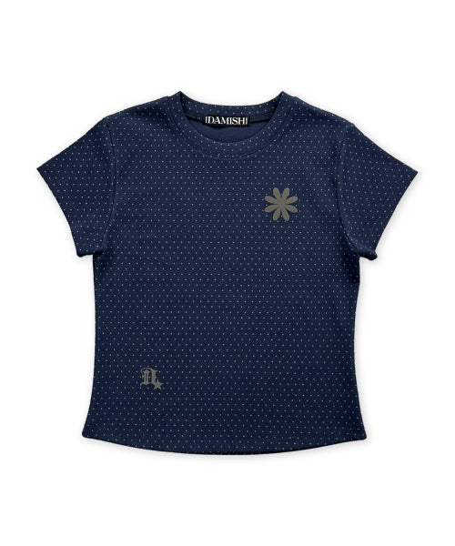 DOT SHORT SLEEVE T-SHIRT - 4 COLORS NAVY