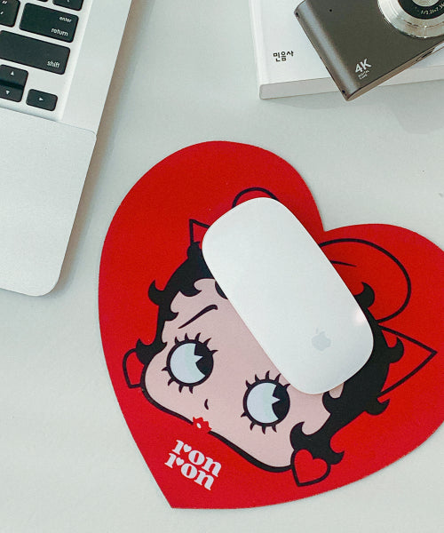 RONRON BETTY BOOP MOUSE PAD RED
