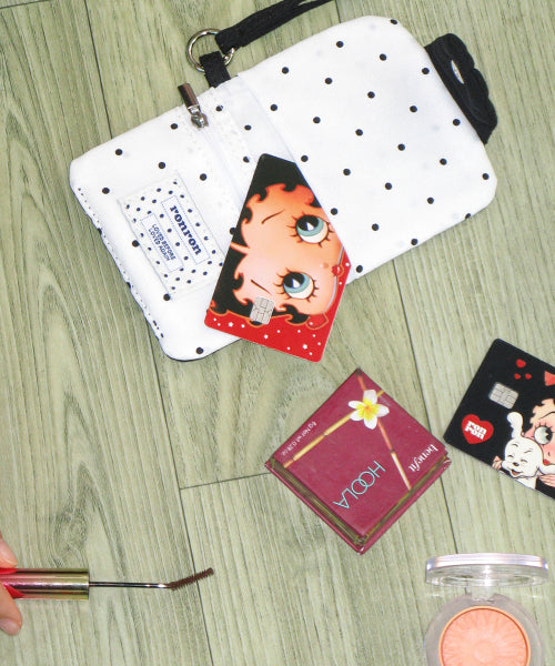 RONRON BETTY BOOP CUSTOM REMOVABLE CARD STICKER PACK AS SHOWN