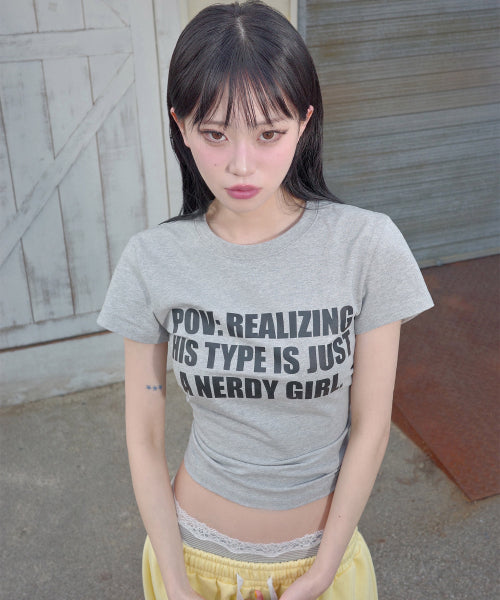 VOIX POV LOGO TEE - 6 COLORS GREY