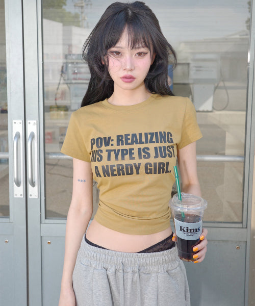 VOIX POV LOGO TEE - 6 COLORS OLIVE