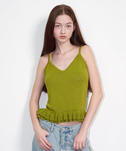 KNIT - 3 COLORS OLIVE