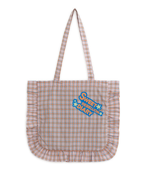 SWEET CHECK SHOULDER BAG - 2 COLORS PINK
