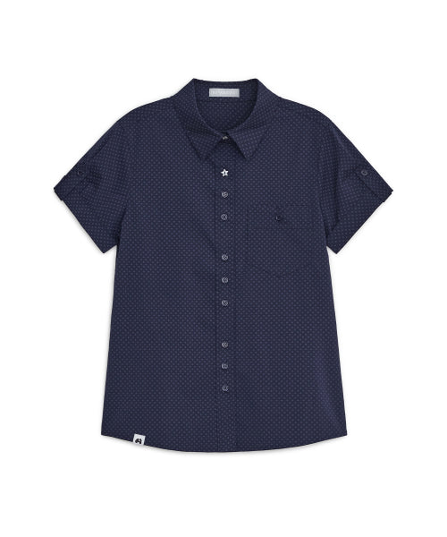 STAR FLAP SHIRT - 2 COLORS NAVY