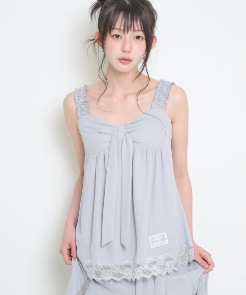 LACE SLEEVELESS GREY - 3 COLORS GREY