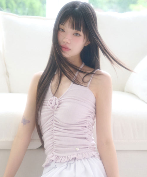 HALTER TOP PINK - 3 COLORS PINK