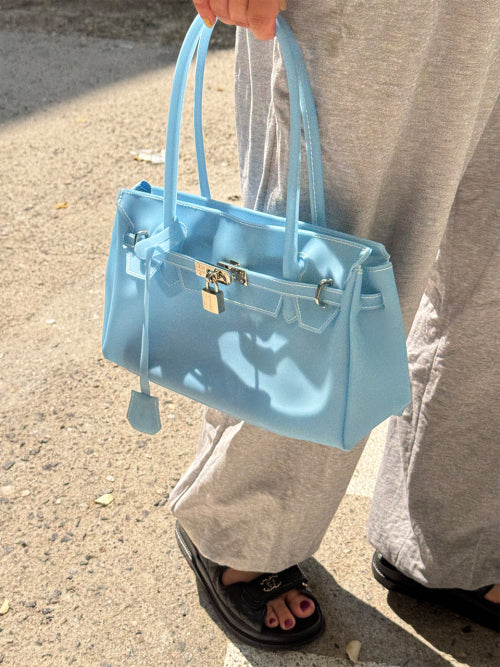JELLY MERIL BABY BAG - 4 COLORS SKY BLUE