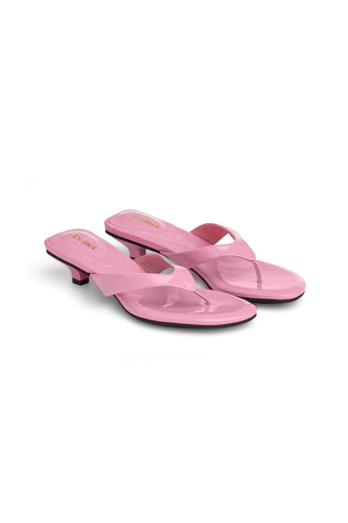 ENAMEL FLIP FLOP - 7 COLORS PINK