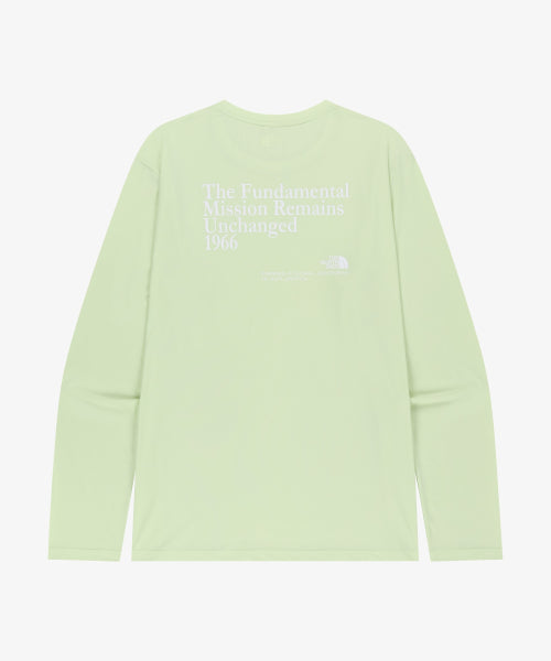MARIV LONG SLEEVE TEE LIMEADE