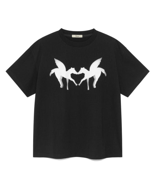 OVERSIZE T SHIRT - 3 COLORS BLACK