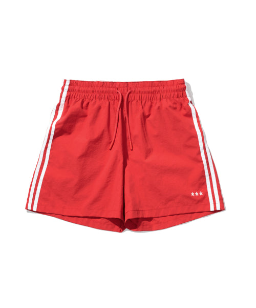 NYLON TRACK SHORTS - 3 COLORS RED