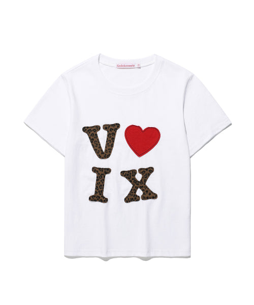 VOIX MAR APP LOGO TEE WHITE