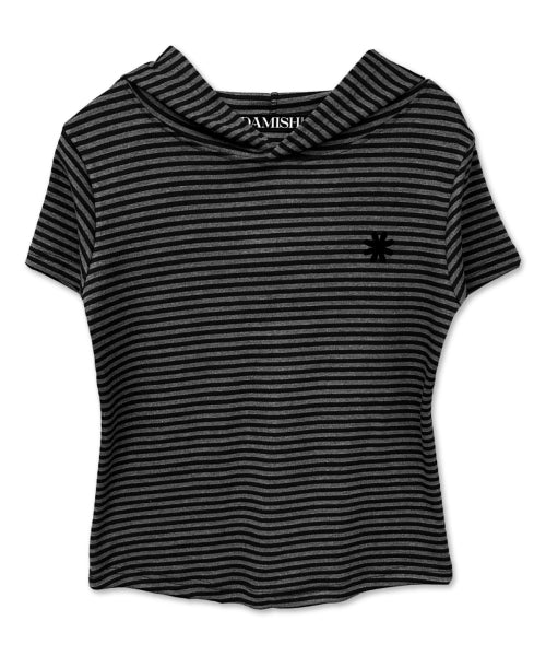 STRIPE HOODIE - 3 COLORS BLACK
