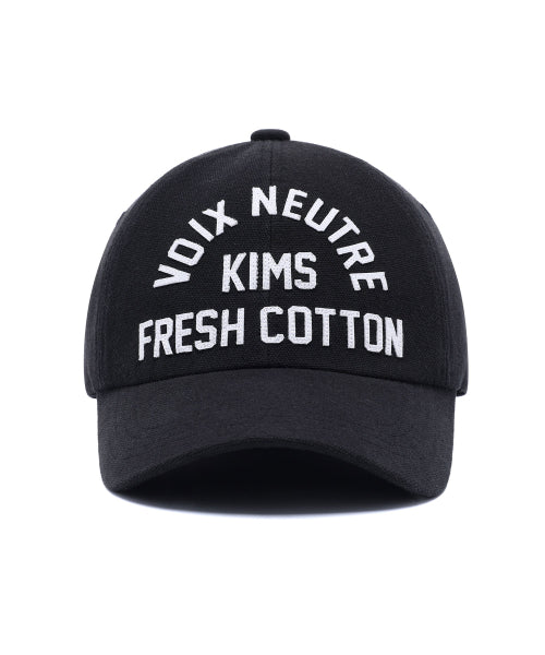 VOIX LOGO BALL CAP - 4 COLORS BLACK