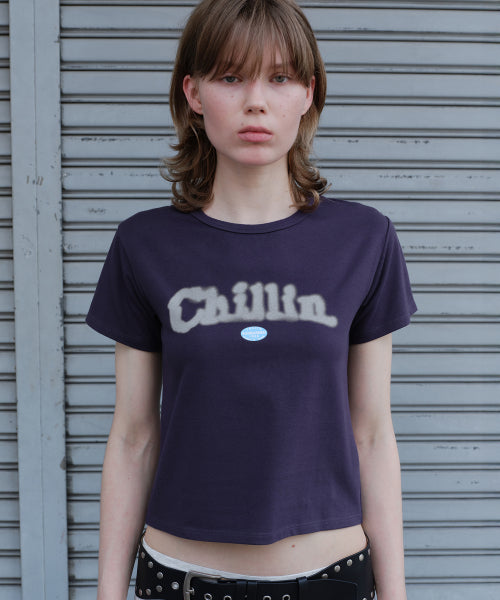 SUNBURNPROJECT CHILLIN T-SHIRT - 2 COLORS PURPLE