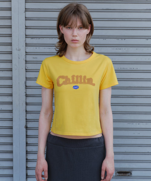 SUNBURNPROJECT CHILLIN T-SHIRT - 2 COLORS YELLOW