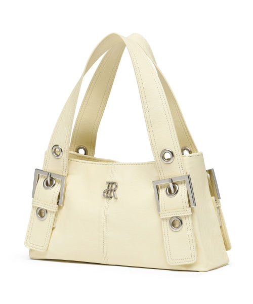 EYELET MINI BAG - 4 COLORS YELLOW