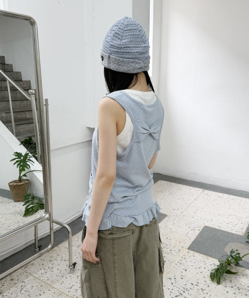SLEEVELESS - 2 COLORS BLUE