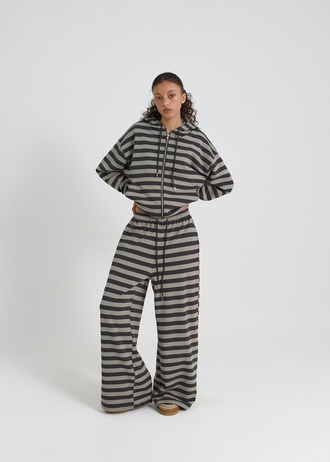 BOLD STRIPE BANDED PANTS - 2 COLORS 7