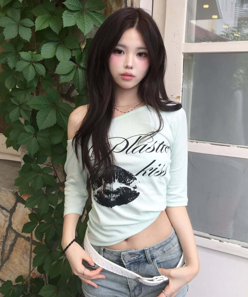 TOP F26QB051 - 6 COLORS MINT