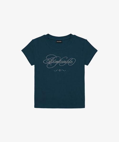 GLITTER FLOW TEE - 7 COLORS NAVY
