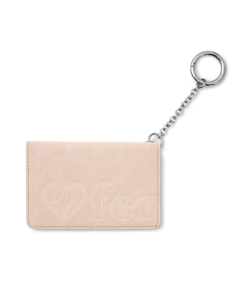 SOFT CARD KEYRING LEOPARD BLOSSOM AS SHOWN