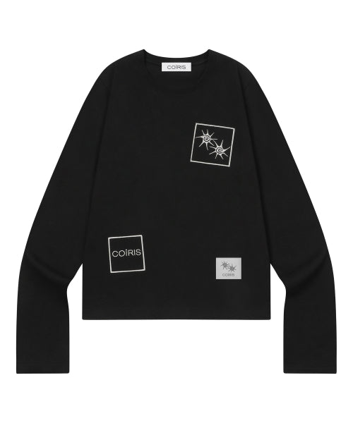 LONG SLEEVE TEE - 2 COLORS BLACK