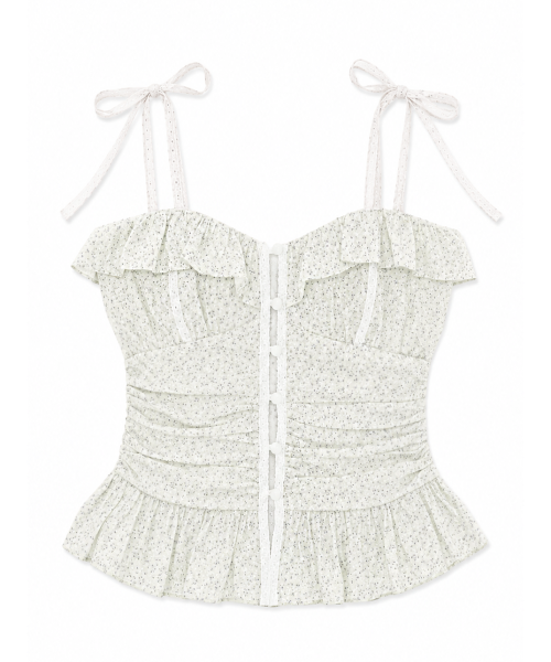 FLOWER TOP - 2 COLORS MINT