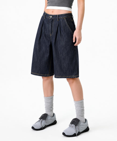 BERMUDA DENIM SHORTS AS SHOWN